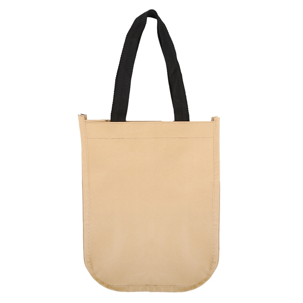 This kraft fashion tote is made from 50% recycled laminated kraft... from ASI 61966 HPG / Beacon Promotions