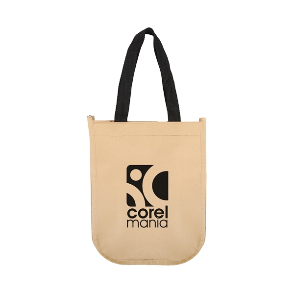 This kraft fashion tote is made from 50% recycled laminated kraft... from ASI 61966 HPG / Beacon Promotions