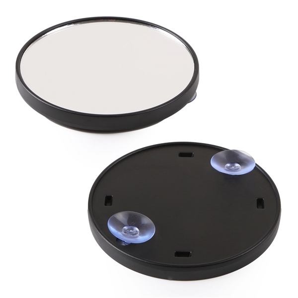 5x magnifying mirror in a drawstring bag. The 3.5" round mirror... from ASI 61966 HPG / Mixie