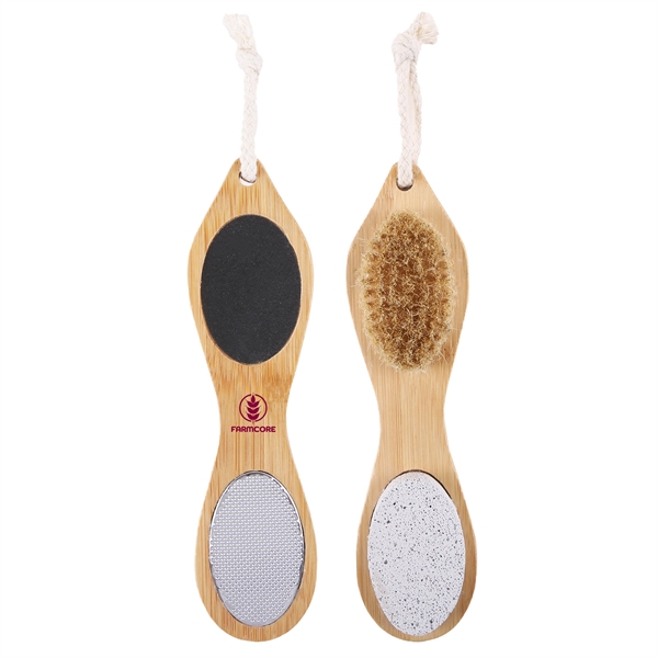A 2-sided pedicure tool combines four different tools in one: pumice... from ASI 61966 HPG / Mixie