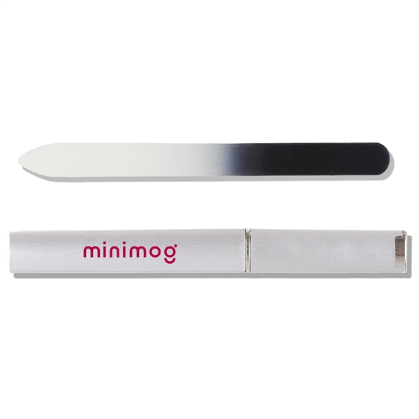 Glass nail file with a black handle in a protective case.... from ASI 61966 HPG / Mixie