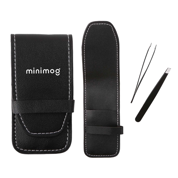 A stainless steel tweezer set. Includes a classic slant-tip and pointed... from ASI 61966 HPG / Mixie