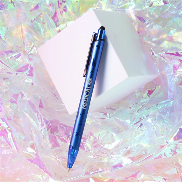 The Gemini Gem pen with stylus is an executive ballpoint metal... from ASI 61966 HPG / Hub Pen