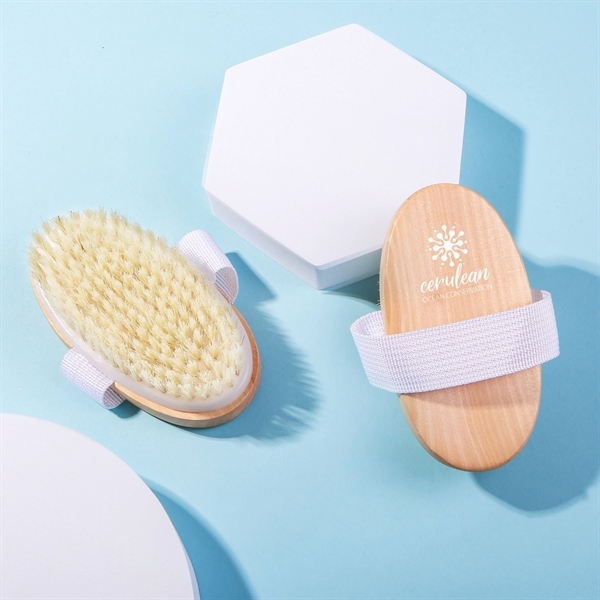 Natural Cherry Wood Body Brush. Great for body brushing or as... from ASI 61966 HPG / Mixie