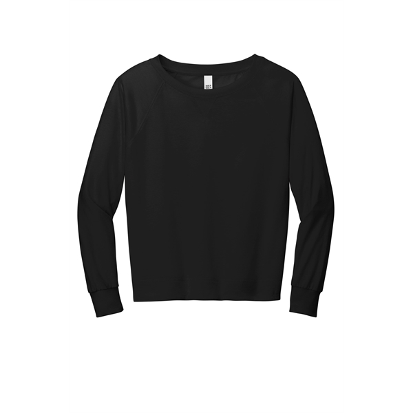 District Women's Featherweight French Terry Long Sleeve C...... from ASI 84863 SanMar