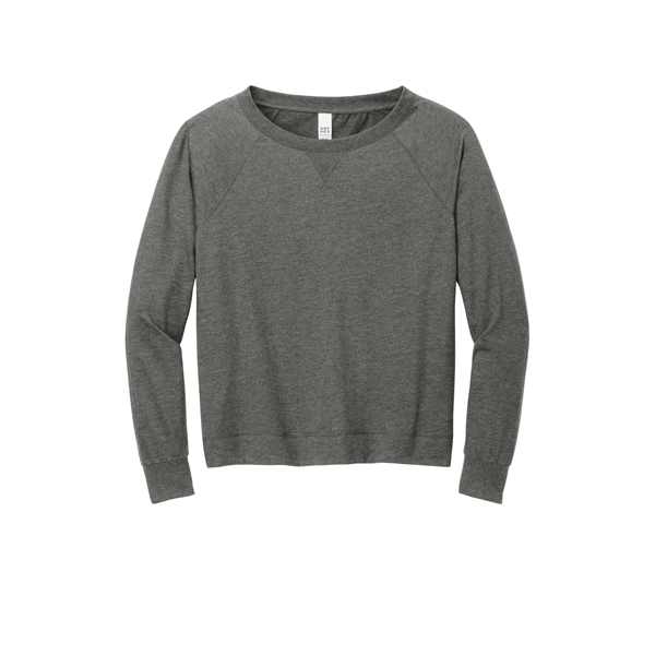 District Women's Featherweight French Terry Long Sleeve C...... from ASI 84863 SanMar