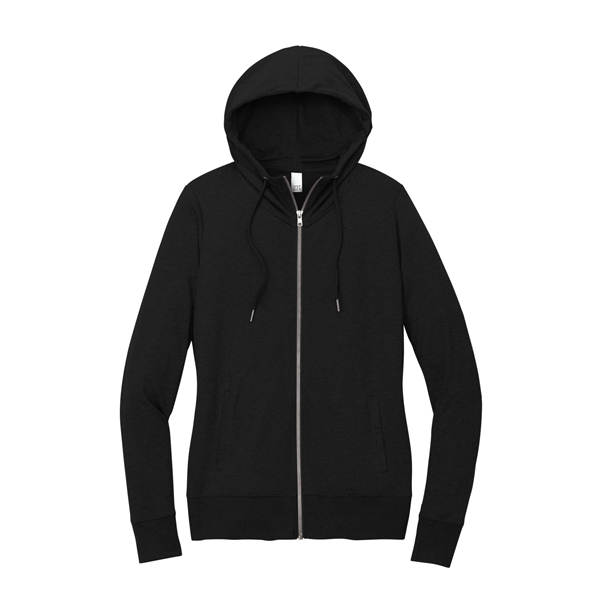 District Women's Featherweight French Terry Full-Zip Hoodie... from ASI 84863 SanMar