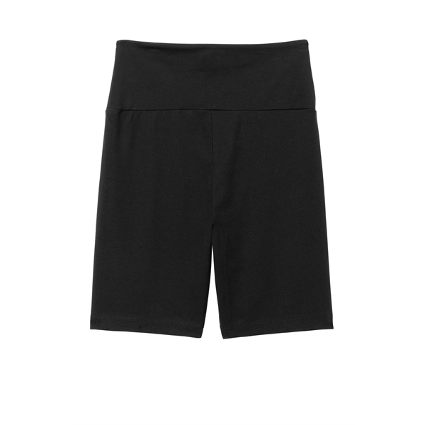 District Women's Flex High-Waist Bike Short... from ASI 84863 SanMar