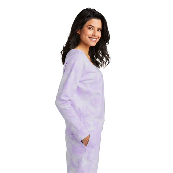 Port & Company Ladies Beach Wash Cloud Tie-Dye V-Neck Swe...... from ASI 84863 SanMar