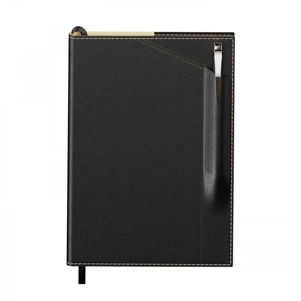 Combo includes ST4561 Bradford softcover, refillable, perfect-bound journal in size A5... from ASI 88660 Spector & Co.