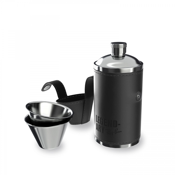 Ultimate convenience! This 6 oz flask made of certified SS304 stainless... from ASI 88660 Spector & Co.