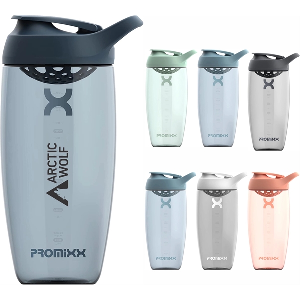 Promixx Shaker Bottle for Protein Mixes, Supplement Shakes 24 OZ... from ASI 72657 Active Life Promo / Active Life