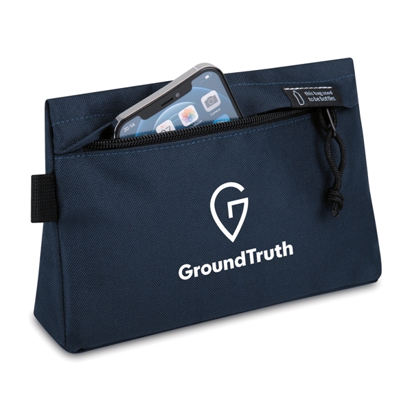 A modern and sustainable update to a classic pouch using recycled... from ASI 56070 Gemline / Gemline®