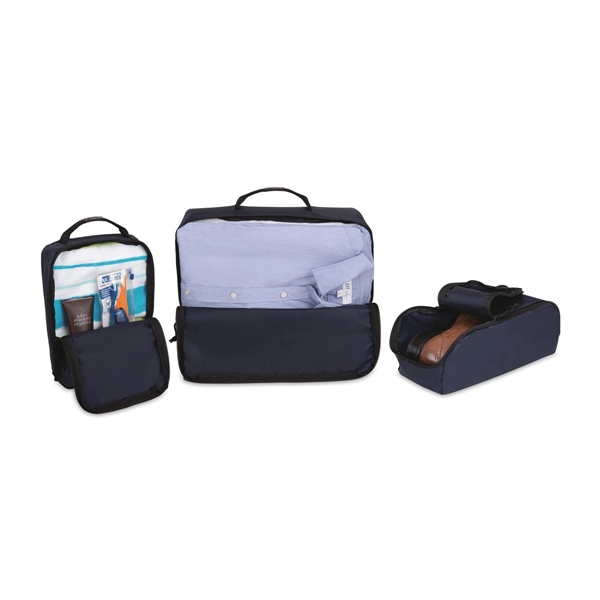 A modern update to packing cubes using recycled fabric and webbing... from ASI 56070 Gemline / Gemline®