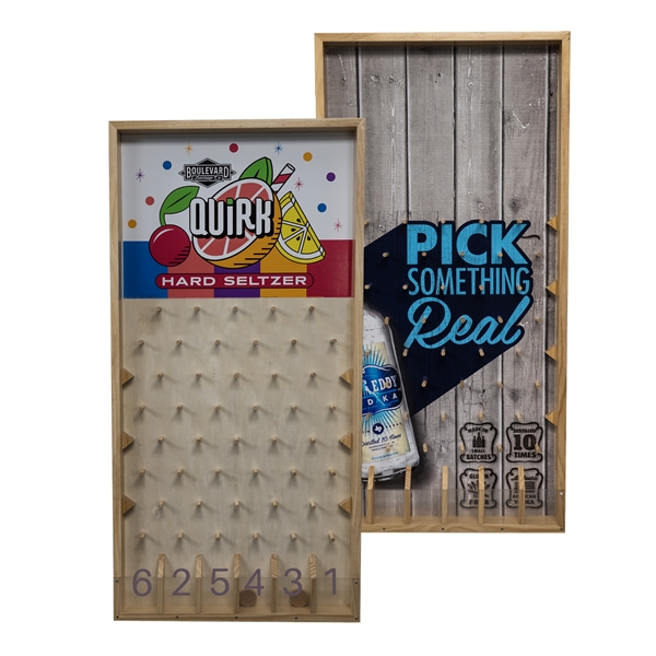24" x 48" Wooden disc drop game with carrying case.... from ASI 76730 Peerless Umbrella Co Inc / Threads By Peerless