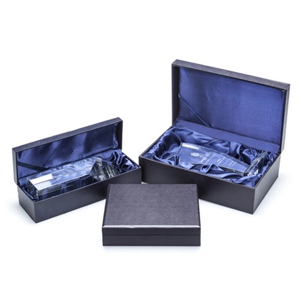 Awards-8-1/2" high rising star optical crystal award/trophy.... from ASI 41511 Brainchild USA Inc / BrainChild Gift Club