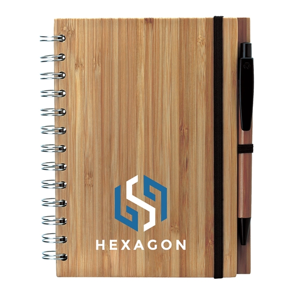 Bamboo Notebook & Pen... from ASI 31517 Admart Products / Admart Line
