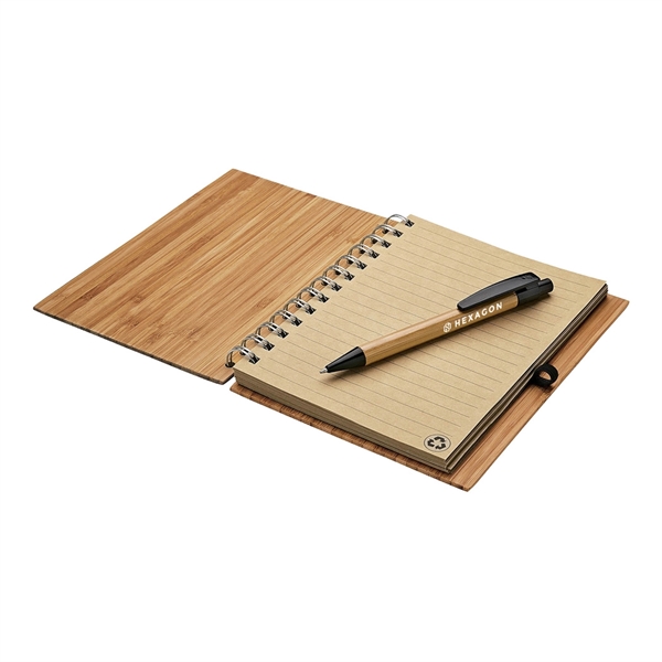 Bamboo Notebook & Pen... from ASI 31517 Admart Products / Admart Line