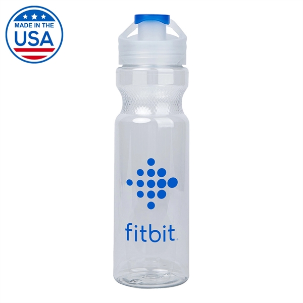 Monaco 28 oz. Clear Handle Water Bottle... from ASI 31517 Admart Products