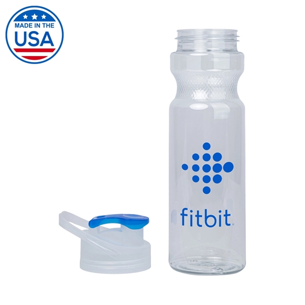 Monaco 28 oz. Clear Handle Water Bottle... from ASI 31517 Admart Products