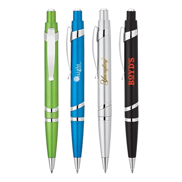 Metallic Spiral Ballpoint Pen... from ASI 31517 Admart Products