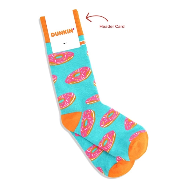 Fully knit design socks. Choice overseas option. 15 day turnaround. Made... from ASI 88072 Sock Club Enterprises LLC