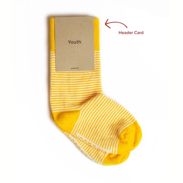 5 day turnaround. Complimentary mockups and design support. Made in USA.... from ASI 88072 Sock Club Enterprises LLC