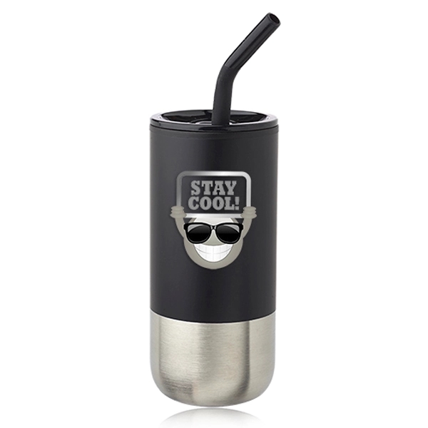 20 oz. stainless steel and plastic Day Off travel mug with... from ASI 39552 BEL Promo