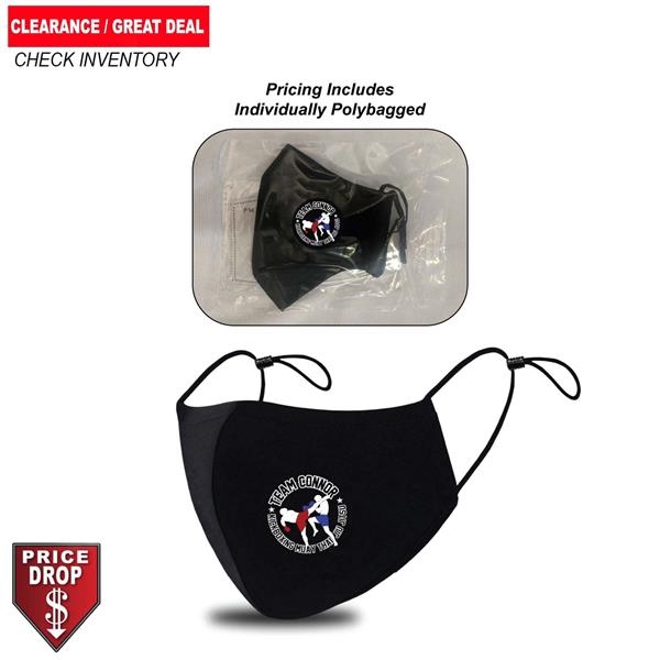 Direct Import, 3-ply Adult reusable cotton cloth facemask with filter pocket,... from ASI 53509 FIEL-Fairdeal Import & Export / FIEL