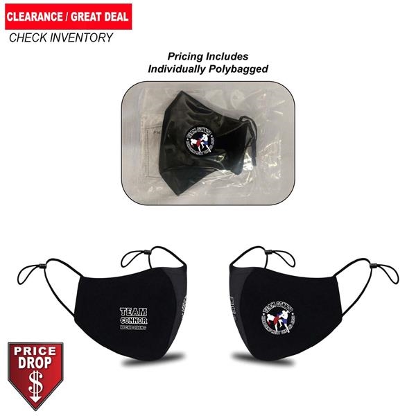 Direct Import, 3-ply Adult reusable cotton cloth facemask with filter pocket,... from ASI 53509 FIEL-Fairdeal Import & Export / FIEL