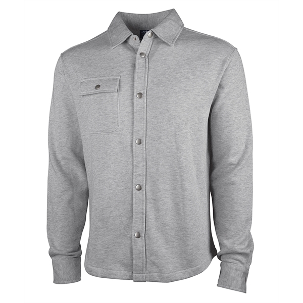 Shop our stylish and mid-weight Unisex Hyannis Snap Shacket for men... from ASI 44620 Charles River Apparel