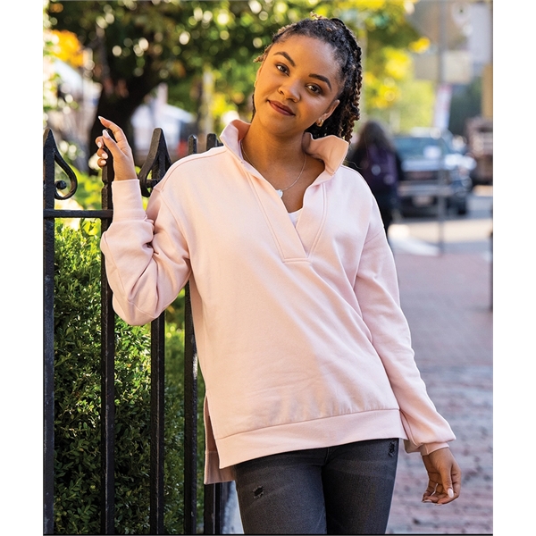 Our classic and versatile mid-weight cotton-blend Women's Coastal Sweatshirt can be... from ASI 44620 Charles River Apparel