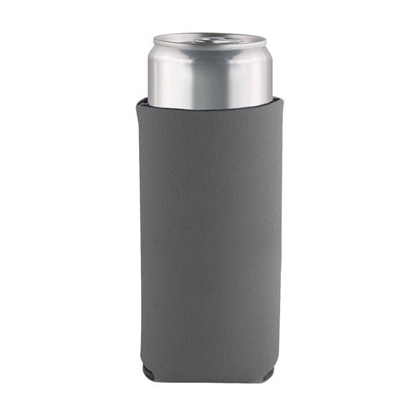 Slim Pocket Foam Collapsible Can Holder with 3 sided Imprint.... from ASI 93520 Ventura Inc