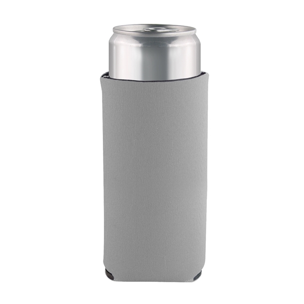 Slim Pocket Foam Collapsible Can Holder with 3 sided Imprint.... from ASI 93520 Ventura Inc