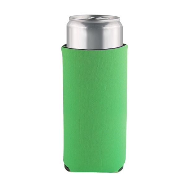 Slim Pocket Foam Collapsible Can Holder with 3 sided Imprint.... from ASI 93520 Ventura Inc