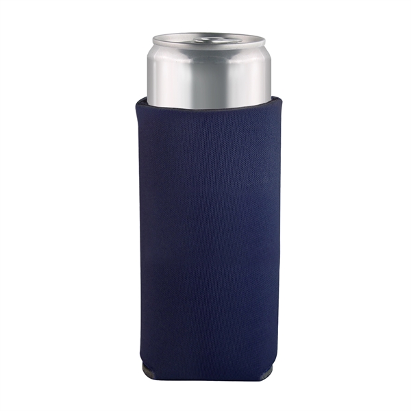 Slim Pocket Foam Collapsible Can Holder with 3 sided Imprint.... from ASI 93520 Ventura Inc