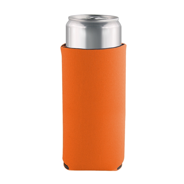 Slim Pocket Foam Collapsible Can Holder with 3 sided Imprint.... from ASI 93520 Ventura Inc