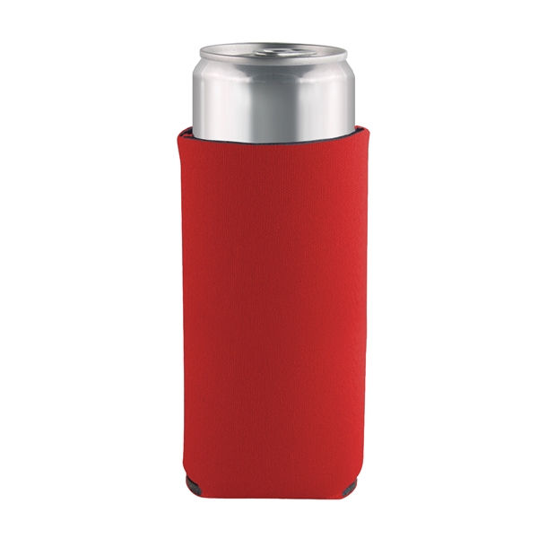 Slim Pocket Foam Collapsible Can Holder with 3 sided Imprint.... from ASI 93520 Ventura Inc