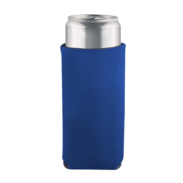 Slim Pocket Foam Collapsible Can Holder with 3 sided Imprint.... from ASI 93520 Ventura Inc