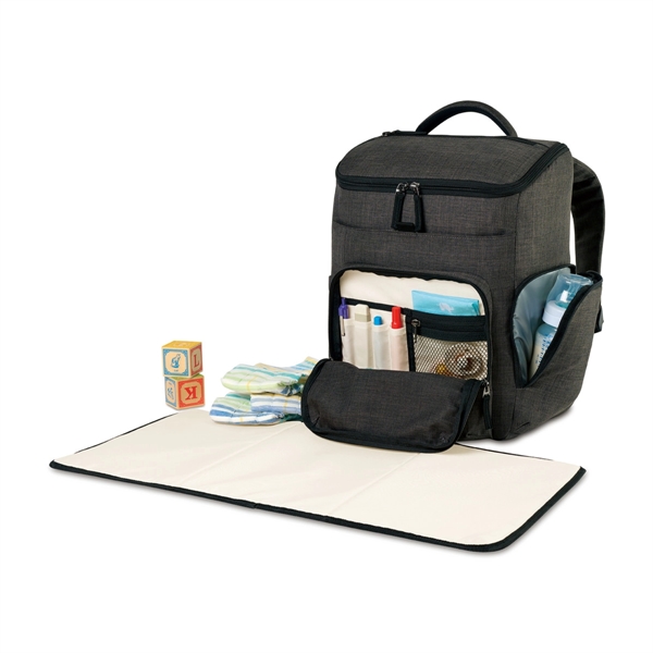 Carry all your baby essentials with this Reagan Diaper Backpack... from ASI 56070 Gemline / Gemline®