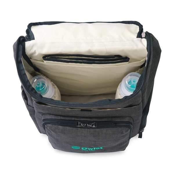 Carry all your baby essentials with this Reagan Diaper Backpack... from ASI 56070 Gemline / Gemline®