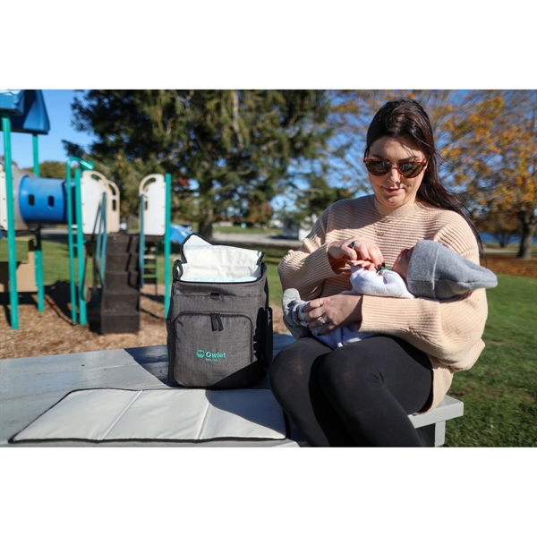 Carry all your baby essentials with this Reagan Diaper Backpack... from ASI 56070 Gemline / Gemline®