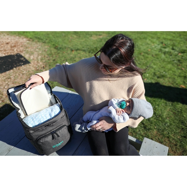 Carry all your baby essentials with this Reagan Diaper Backpack... from ASI 56070 Gemline / Gemline®