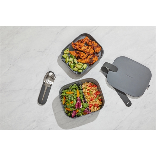 A stylish bento-inspired lunch box for grown-ups... from ASI 56070 Gemline / Gemline®