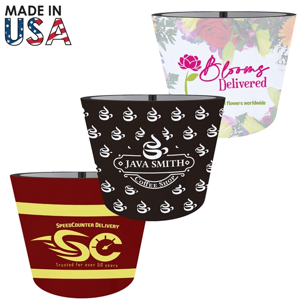 The sleeve easily slides over most 16oz tumblers, cardboard, or plastic... from ASI 91411 Toddy Gear