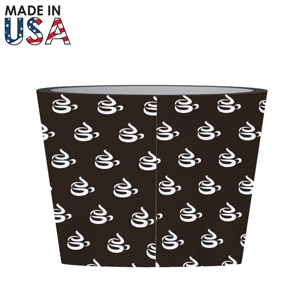 The sleeve easily slides over most 16oz tumblers, cardboard, or plastic... from ASI 91411 Toddy Gear