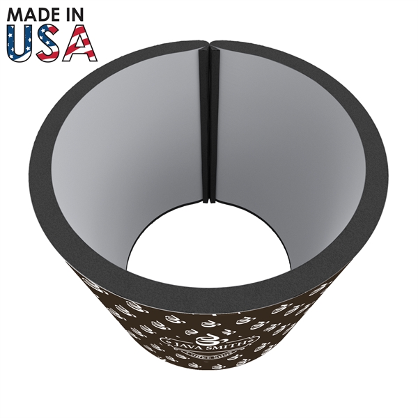 The sleeve easily slides over most 16oz tumblers, cardboard, or plastic... from ASI 91411 Toddy Gear