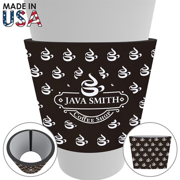 The sleeve easily slides over most 16oz tumblers, cardboard, or plastic... from ASI 91411 Toddy Gear