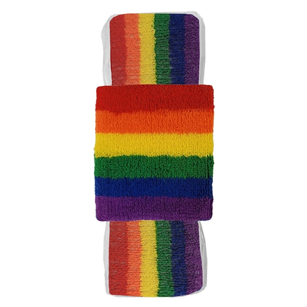 Headband and wristband combo set available in several colors and individually... from ASI 90160 Suntex Industries