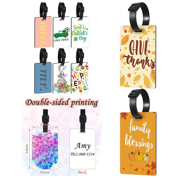 Custom luggage tags will distinguish you from other travelers and is... from ASI 62635 Inno-Vative Solutions Grp LTD